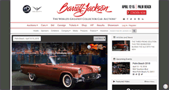 Desktop Screenshot of barrett-jackson.com